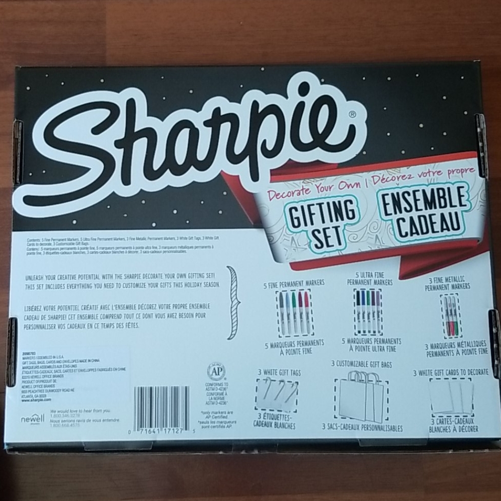 1 LEFT🆕️Sharpie decorate your own gifting set - Picture 5 of 5